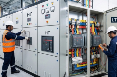 Home ht lt panel work